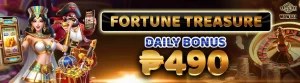 Fortune Treasure DAILY BONUS P490
