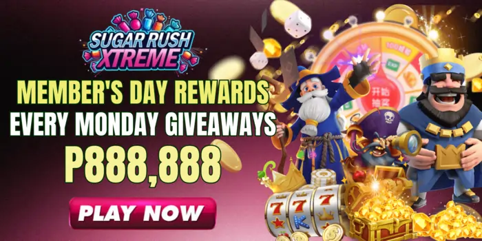 Sugar Rush Extreme member day rewards